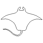 devil fish cnc dxf art