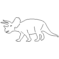 dinosaur dxf