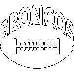 denver broncos dxf