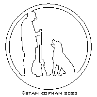 man and dog dxf