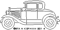 1930 Model A SV dxf